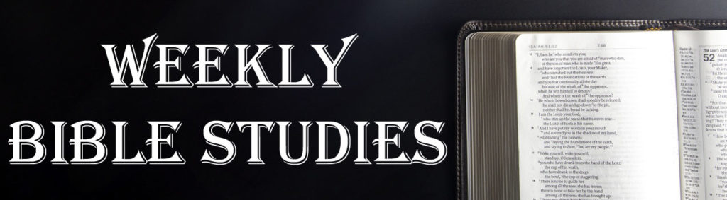 Weekly Bible Studies
