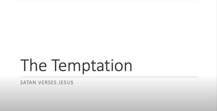 The Temptation Satan versus Jesus